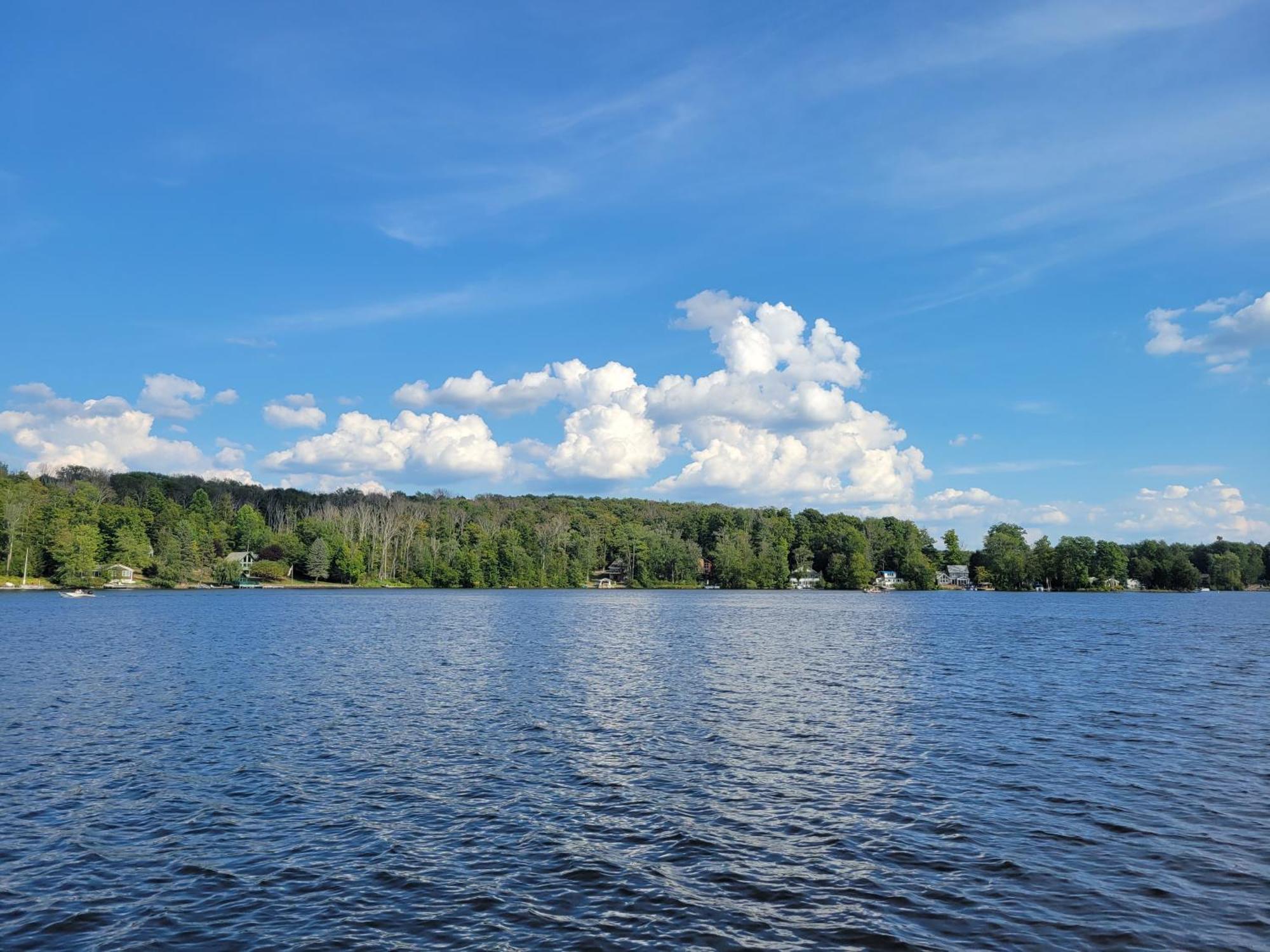 Lakefront A-Frame, Dock, Kayaks, Fire Place Lake Ariel Εξωτερικό φωτογραφία